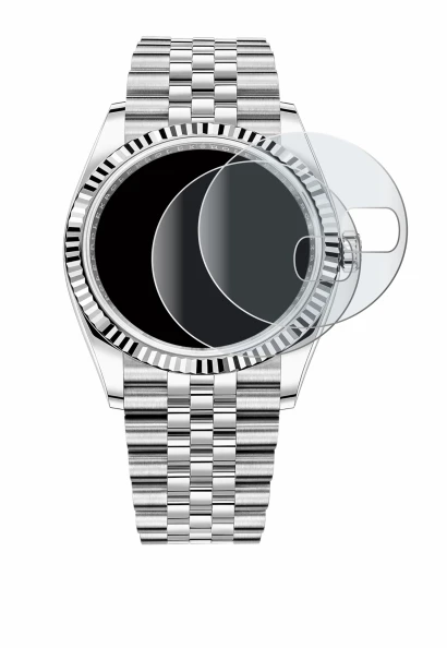 Image de l'appareil Rolex Datejust 36 avec une grande variété de protections d'écran.