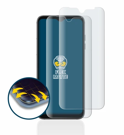Image de l'appareil Fairphone 4 avec une grande variété de protections d'écran.
