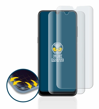 Image de l'appareil Nokia G21 avec une grande variété de protections d'écran.