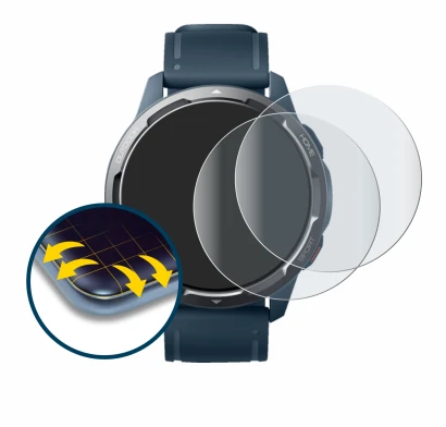 Image de l'appareil Xiaomi Watch S1 Active avec une grande variété de protections d'écran.