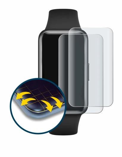 Image de l'appareil Huawei Band 7 avec une grande variété de protections d'écran.