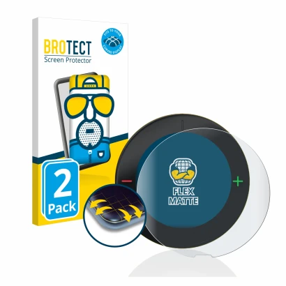 Face avant d’un emballage produit avec le logo de la marque BROTECT. À côté, l’appareil Beeline Velo 2 est représenté avec la