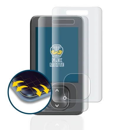 Image de l'appareil Dexcom G7 CGM avec une grande variété de protections d'écran.