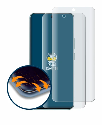 Image de l'appareil Honor 90 avec une grande variété de protections d'écran.