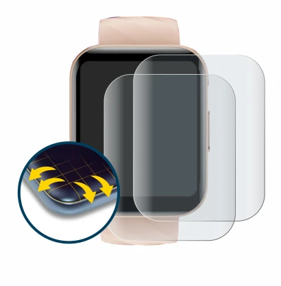 Image de l'appareil RUIMEN D1 avec une grande variété de protections d'écran.