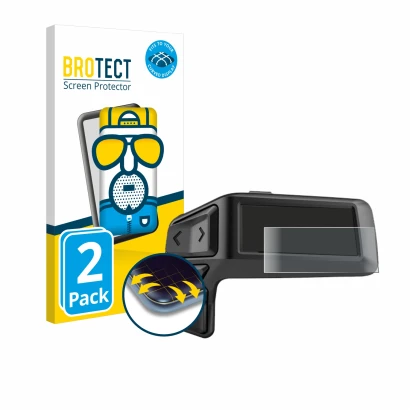 Face avant d’un emballage produit avec le logo de la marque BROTECT. À côté, l’appareil Bosch Purion 200 est représenté avec l