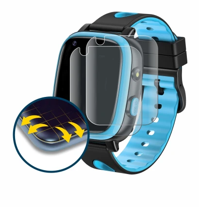 Image de l'appareil Aduogeng T5 avec une grande variété de protections d'écran.