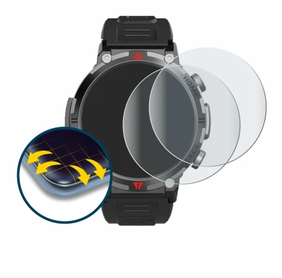 Image de l'appareil IFMDA S100 1.45" avec une grande variété de protections d'écran.