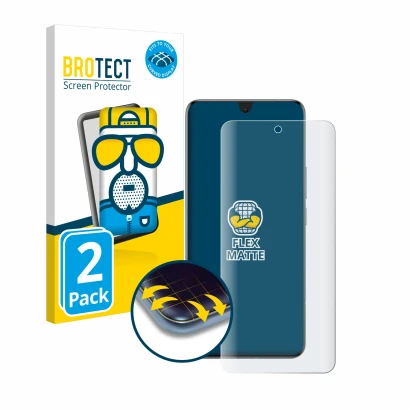 Face avant d’un emballage produit avec le logo de la marque BROTECT. À côté, l’appareil Xiaomi 14 Ultra est représenté avec la