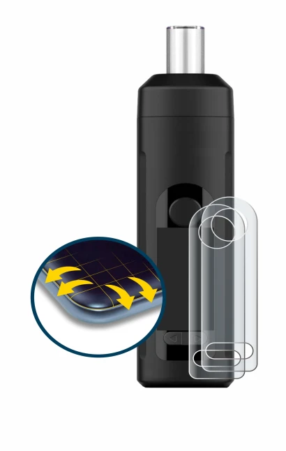 Image de l'appareil Norddampf Relict avec une grande variété de protections d'écran.