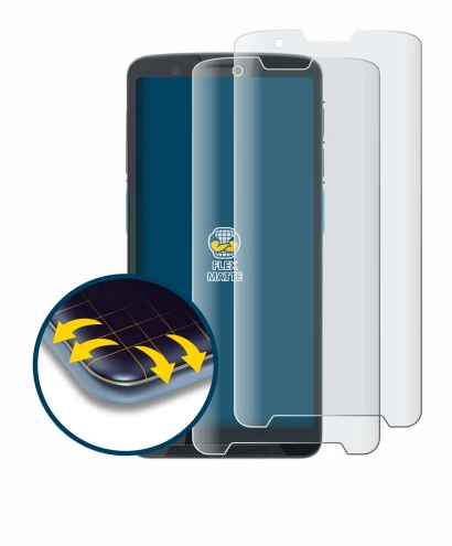 Image de l'appareil Unitech EA660 avec une grande variété de protections d'écran.