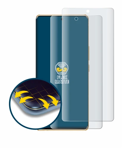 Image de l'appareil Infinix Note 40 Pro avec une grande variété de protections d'écran.