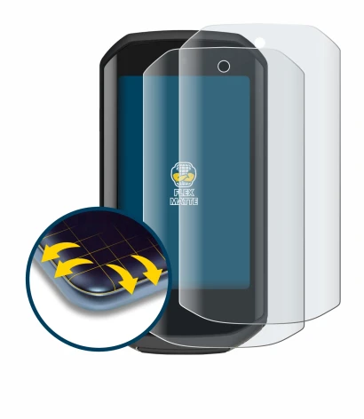 Image de l'appareil Garmin Edge 1050 avec une grande variété de protections d'écran.