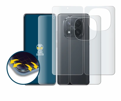 Image de l'appareil Xiaomi Redmi Note 14 Pro Plus (Avant+Arrière) avec une grande variété de protections d'écran.