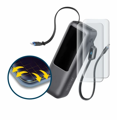 Image de l'appareil Anker Laptop Powerbank A1695 avec une grande variété de protections d'écran.