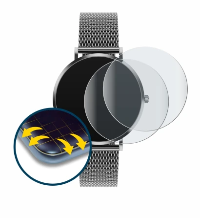Image de l'appareil Pireware Amory 5 avec une grande variété de protections d'écran.