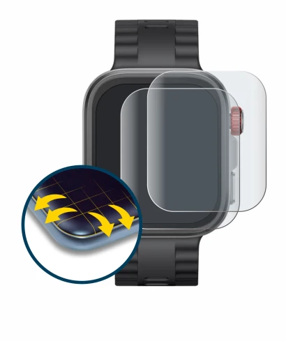 Image de l'appareil Huawei Watch Fit 4 Pro avec une grande variété de protections d'écran.