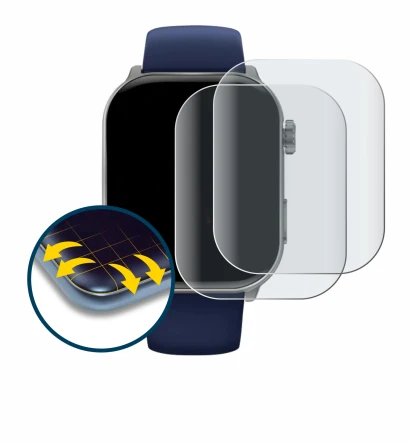 Image de l'appareil Gard Pro Health Smartwatch 3 (48 mm) avec une grande variété de protections d'écran.
