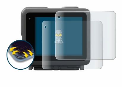 Image de l'appareil GoPro Lit Hero avec une grande variété de protections d'écran.