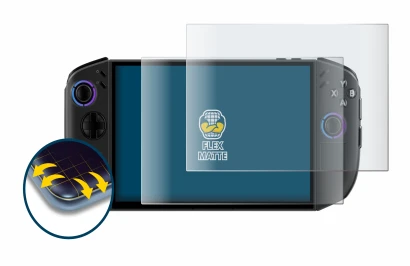 Image de l'appareil Lenovo Legion Go Gen 2 avec une grande variété de protections d'écran.