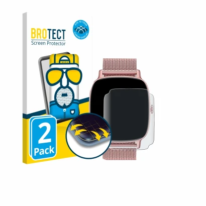 Face avant d’un emballage produit avec le logo de la marque BROTECT. À côté, l’appareil coioc P122 1.85