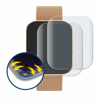 Image de l'appareil Levowatch TINY avec une grande variété de protections d'écran.