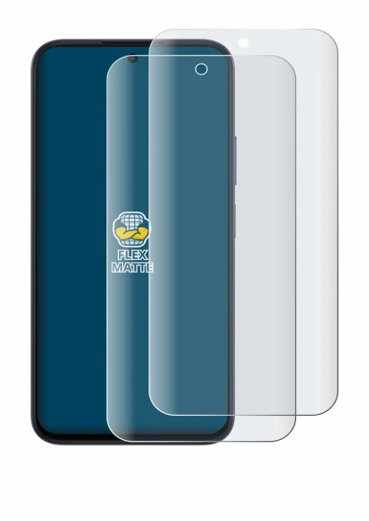 Image de l'appareil Oppo A6k avec une grande variété de protections d'écran.