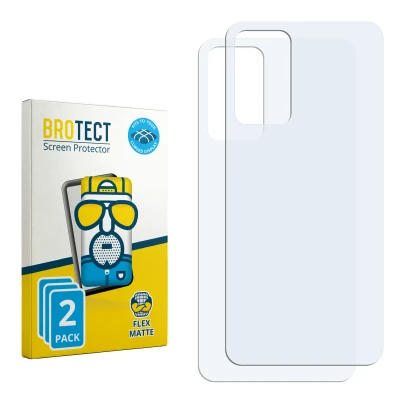 Face avant d’un emballage produit avec le logo de la marque BROTECT. À côté se trouve la protection d’écran correspondante.