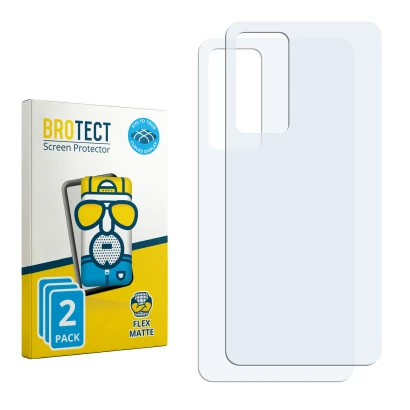 Face avant d’un emballage produit avec le logo de la marque BROTECT. À côté se trouve la protection d’écran correspondante.