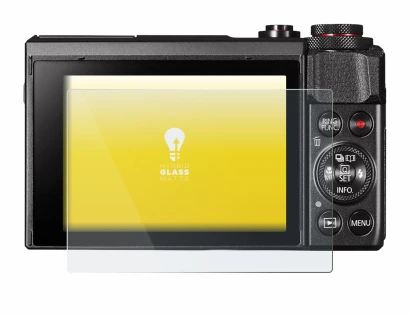 Image de l'appareil Canon PowerShot G7 X Mark II avec une grande variété de protections d'écran.