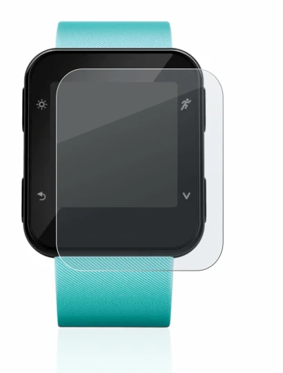 Image de l'appareil Garmin Forerunner 35 avec une grande variété de protections d'écran.