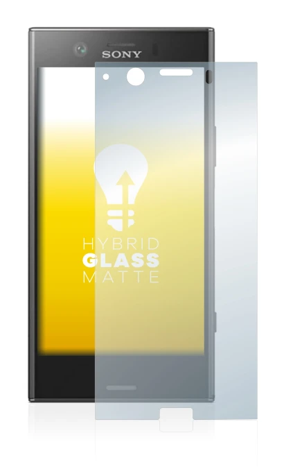 Image de l'appareil Sony Xperia XZ1 Compact avec une grande variété de protections d'écran.
