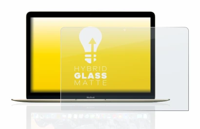 Image de l'appareil Apple MacBook Retina 12" (Début 2016) avec une grande variété de protections d'écran.