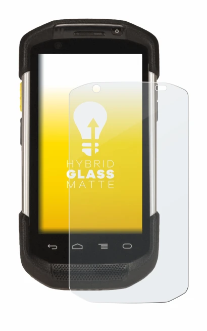 Image de l'appareil Zebra TC77 avec une grande variété de protections d'écran.