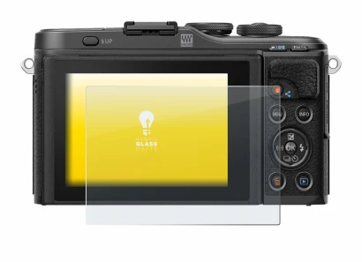 Image de l'appareil Olympus PEN E-PL10 avec une grande variété de protections d'écran.