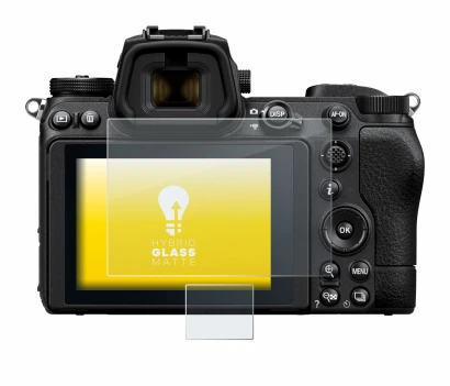 Image de l'appareil Nikon Z 6 II avec une grande variété de protections d'écran.