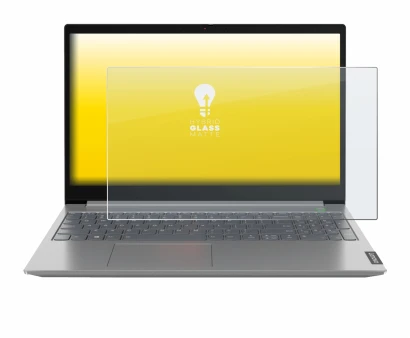 Image de l'appareil Lenovo ThinkBook 14 Gen 1 avec une grande variété de protections d'écran.