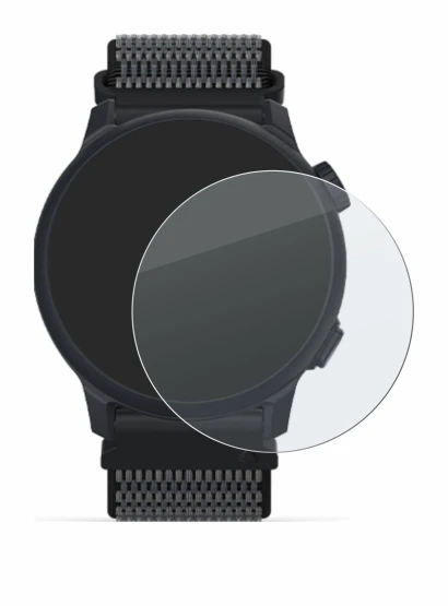 Image de l'appareil Coros Pace 2 avec une grande variété de protections d'écran.