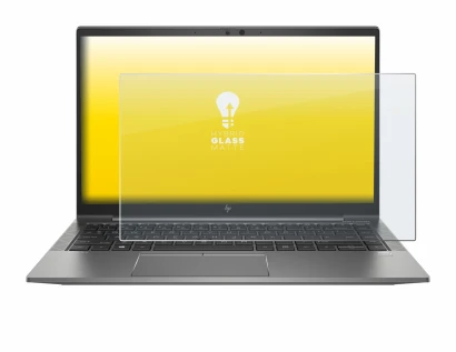 Image de l'appareil HP ZBook Firefly 14 G8 avec une grande variété de protections d'écran.