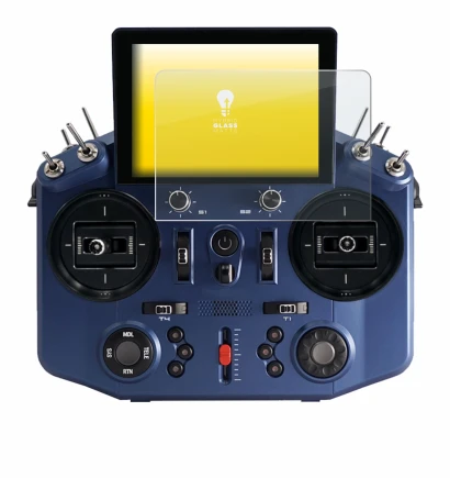 Image de l'appareil FrSky Tandem X20S avec une grande variété de protections d'écran.