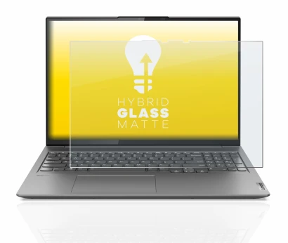 Image de l'appareil Lenovo Yoga Slim 7 Pro 16" avec une grande variété de protections d'écran.