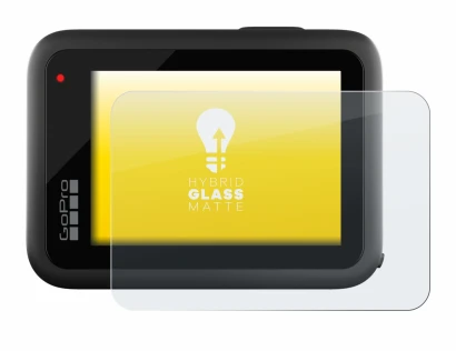 Image de l'appareil GoPro Hero 10 Black avec une grande variété de protections d'écran.