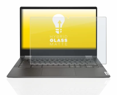 Image de l'appareil Lenovo IdeaPad Flex 5i 13.3" avec une grande variété de protections d'écran.