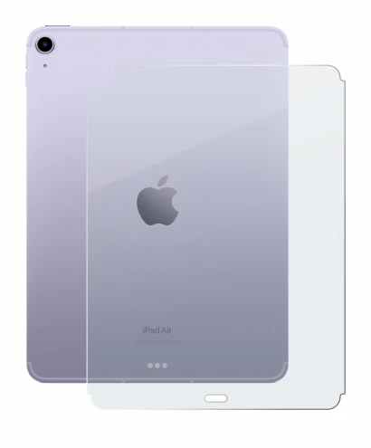 Image de l'appareil Apple iPad Air 5 WiFi 2022 (Arrière, 5ème Gen.) avec une grande variété de protections d'écran.