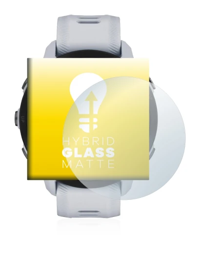 Image de l'appareil Garmin Forerunner 955 avec une grande variété de protections d'écran.