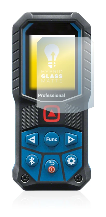 Image de l'appareil Bosch GLM 50-27 C avec une grande variété de protections d'écran.