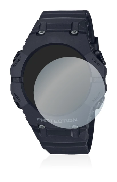 Image de l'appareil Casio G-Shock GA-B001 avec une grande variété de protections d'écran.