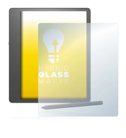 Image de l'appareil Amazon Kindle Scribe avec une grande variété de protections d'écran.