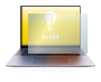 Image de l'appareil Huawei MateBook 16s avec une grande variété de protections d'écran.