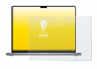 Image de l'appareil Apple MacBook Pro 16" 2023 avec une grande variété de protections d'écran.